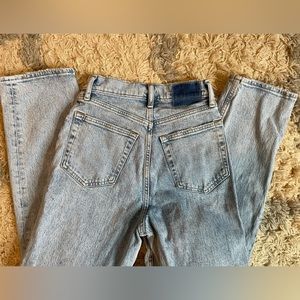 Abercrombie Cross Waist Band Curve Love Jeans